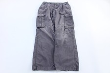 Carhartt Logo Patch Grey Relaxed Fit Pants