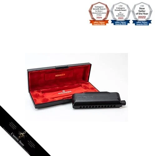 HOHNER CX12 F chromatic harmonicaJapan Brand New - Image 2 of 4