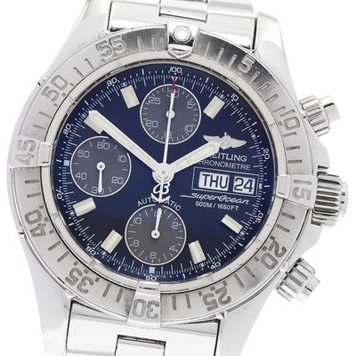 BREITLING Super Ocean A13340 Day-Date Chronograph Automatic Men's Watch_886438
