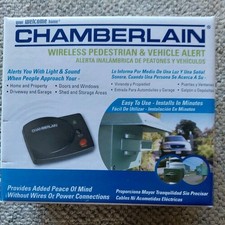 Chamberlain Wireless Motion Alert Security System - VGC RWA-300R/0120 New In Box