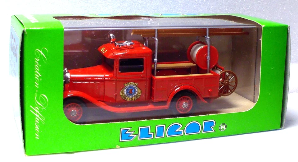 Eligor #1084 Ford V8 1934 Service Pompiers Washington 1:43 Diecast - Image 2 of 3