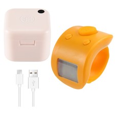 Mini Digital LCD Electronic Finger Ring Hand Tally Counter 6 Digit6404