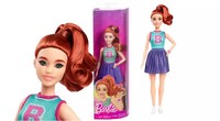 194735255603 Barbie. HYT90 Fashionistas. Lalka W Stroju Cheerleaderki Barbie