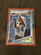 2025 Donruss Optic Preview Rated Rookie Red Pandora Prizm KEANDRE LAMBERT-SMITH