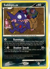 Sableye 63/132 Uncommon Secret Wonders Pokemon Heavily Played on eBay