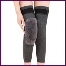 2PCS Cashmere Wool Knee Pads Support Brace Winter Warm Thermal Knee Warmers