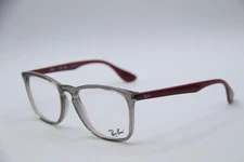 NEW RAY-BAN RB 7074 8083 CLEAR RED AUTHENTIC FRAMES EYEGLASSES 52-18