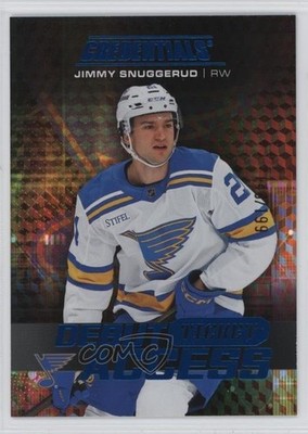 2025-26 Credentials Debut Ticket Access Blue /199 Jimmy Snuggerud Rookie RC 1s7d