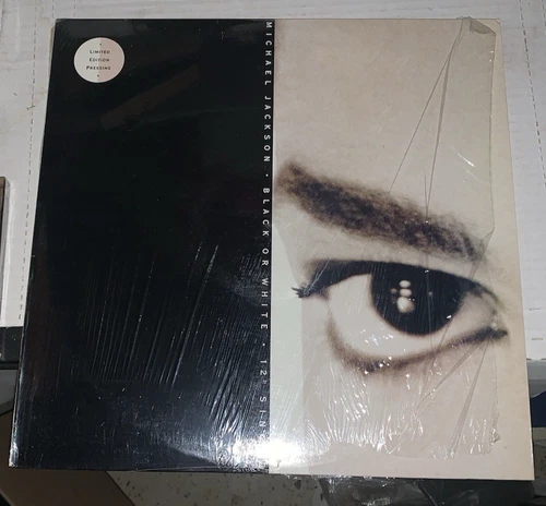 Michael Jackson – Black Or White 12" Single Lot (3) Clivillés & Cole (C&C) Remix