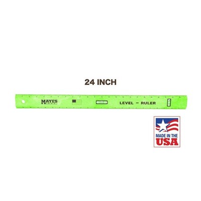 Mayes 24'' Center Finding Level Ruler, Hang Photos, Picture, Wall Décor 10743 USA