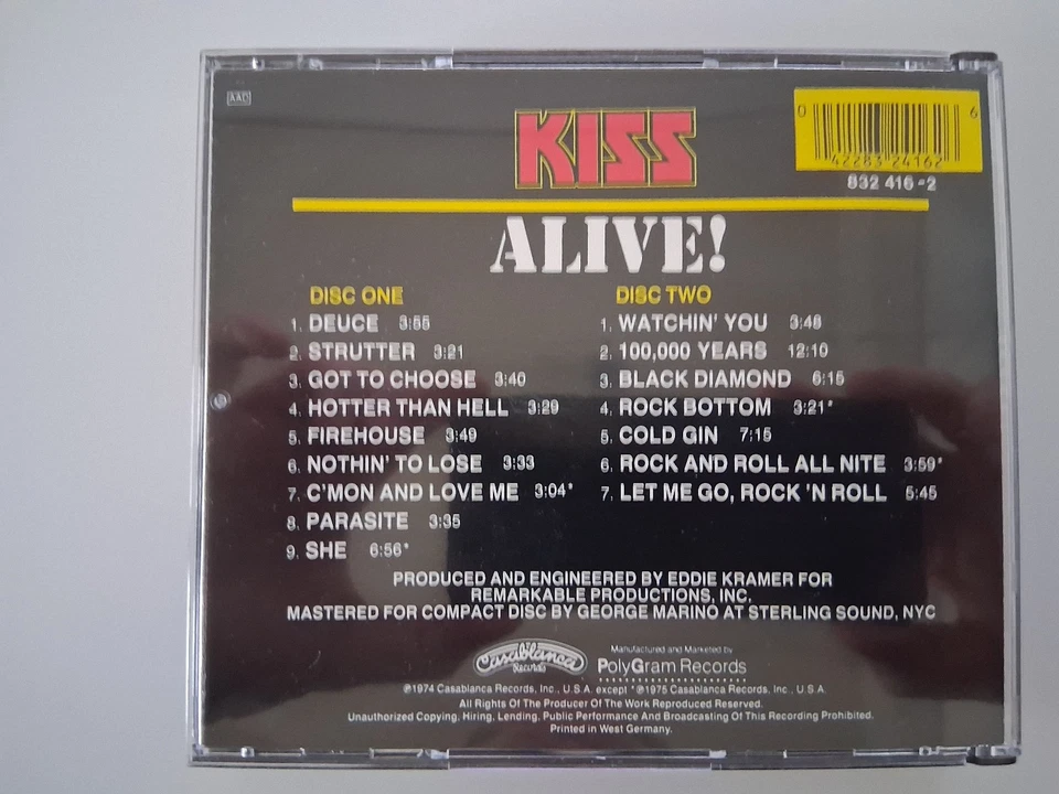 Kiss - Alive! (Original, Casablanca, Fat box) - Bild 4 von 4