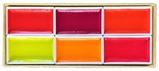  US Tax Paid Kissho Gansai LUMI Accent 6 Color Set Watercolor Paint NEW