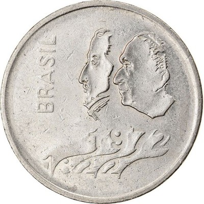 Brazil 1 Cruzeiro Coin | 150th Anniversary of Independence | KM582