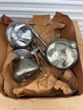 Unity Mfg Lincoln Antique Vintage Spotlight Chrome Lot Of 4 Parts Or Repair Unity Mfg Lincoln Antique Vintage Spotlight Chrome Lot Of 4 Parts Or Repair