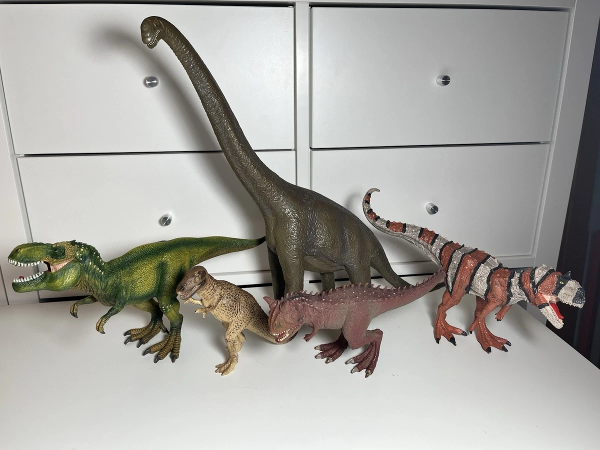 jouet - miniatures - dinosaures 7 pièces - Marques Safari / Papo
