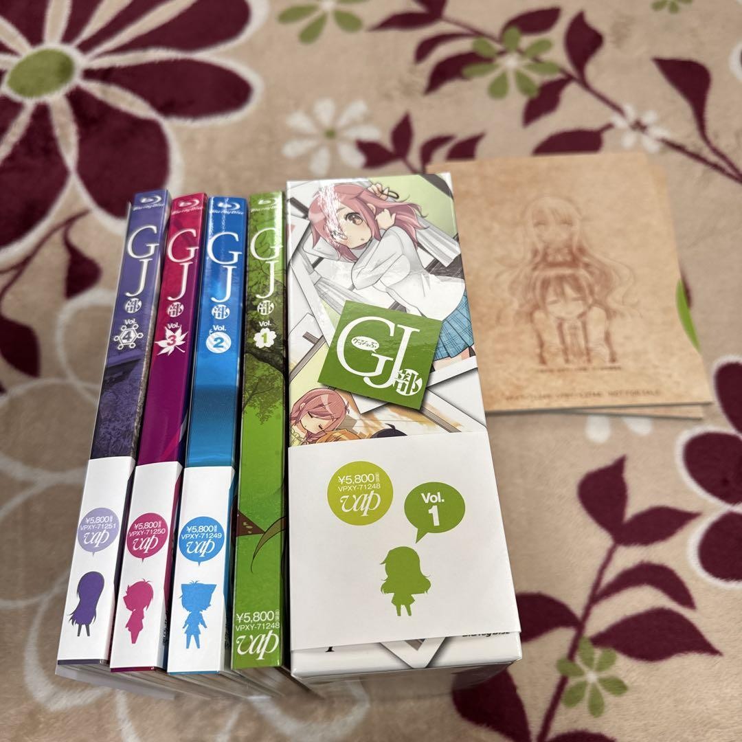 GJ Club Complete Blu-ray Set Vol.1-4 with Storage Box & 2