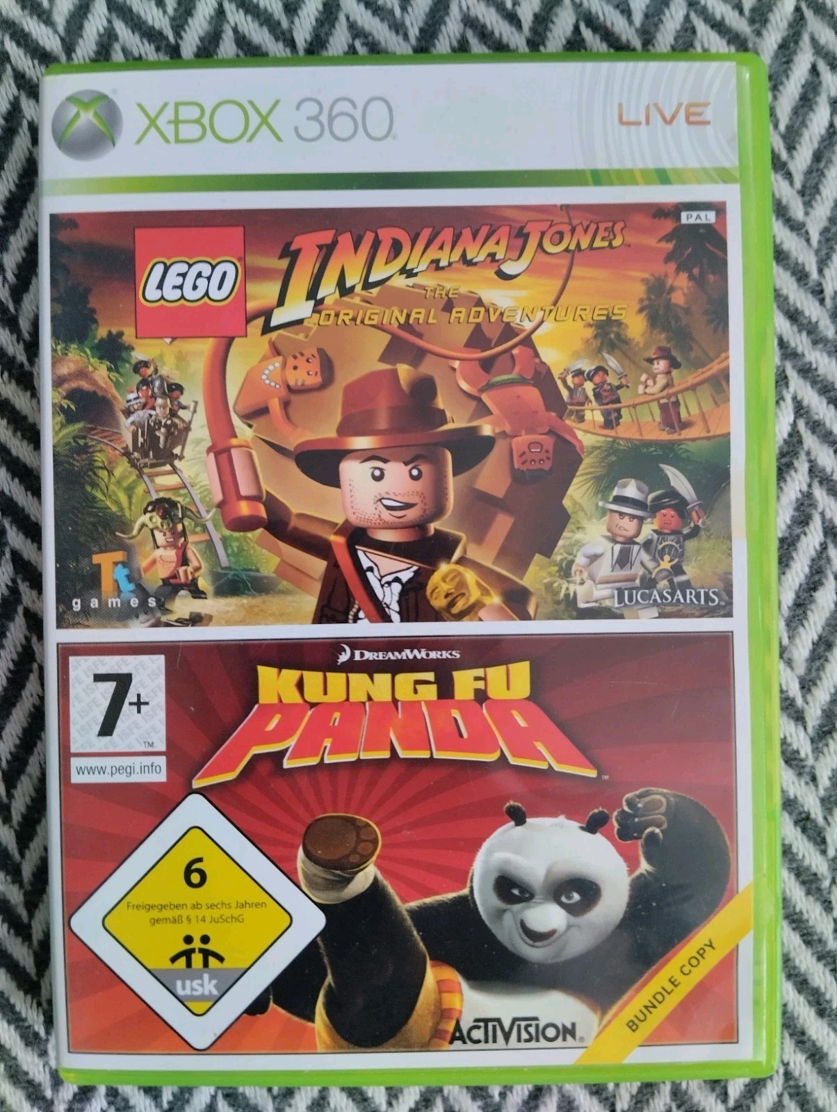 Indiana Jones & Kung Fu Panda # X360 / XBOX360 [PAL]