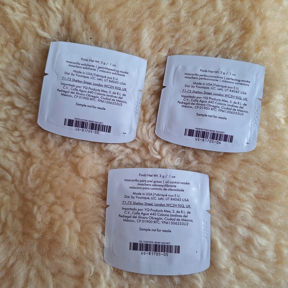 3 New Younique YOU·OLOGY Exfoliating OiL Control Perfecting mask Sample Travel - Image 3 of 4