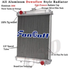 2 Row Radiator Fit Kubota U45-3 U45-3ST KX121-3 KX121-3SCA KX161-3 RD41142300