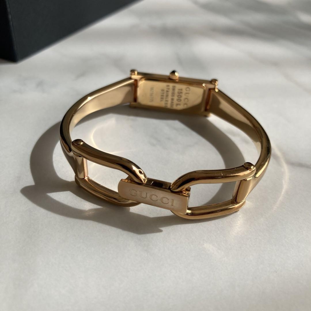 Operating Product Gucci Watch Gg White Shell 1P Diamond Gold Operating Product Gucci Watch Gg White Shell 1P Diamond Gold