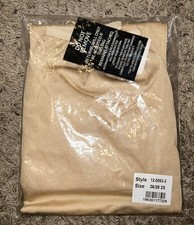 Snip-To-Fit Nylon Half Slip w/ Lace Bottom Size 2X 26/28 New 