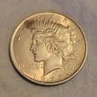 1922 United States Peace Dollar $1 Silver Coin 0.9 Fineness Uncertified