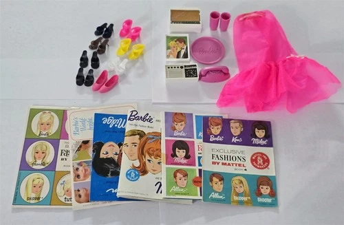 X-671 VINTAGE 1960/70'S MATTEL BARBIE ACCESSORIES SHOES ETC - NICE CONDITION
