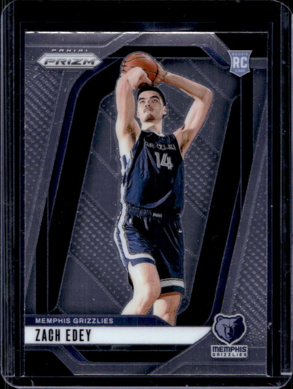 2024-25 Prizm Zach Edey RC Rookie #249 Grizzlies