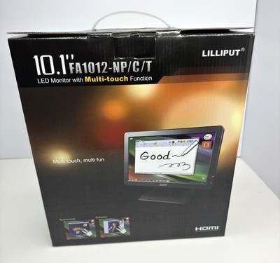 Lilliput FA1012-NP/C/T 10.1''1024X600 Capacitive Multi-Touch Screen VGA/HDMI/DVI 
