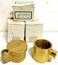 New Lot of 5 Jendyk KPLMK5HD Heavy Duty King Pin Lock for Trailers w/Keys 74B