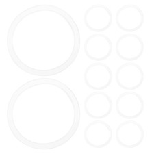 12 Pcs Silicone Seal Gasket Replacement Rings for Jars Bottle Supplies Mason