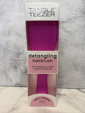 Tangle Teezer Detangler Brush Fine  Fragile Hair In Hot Pink New