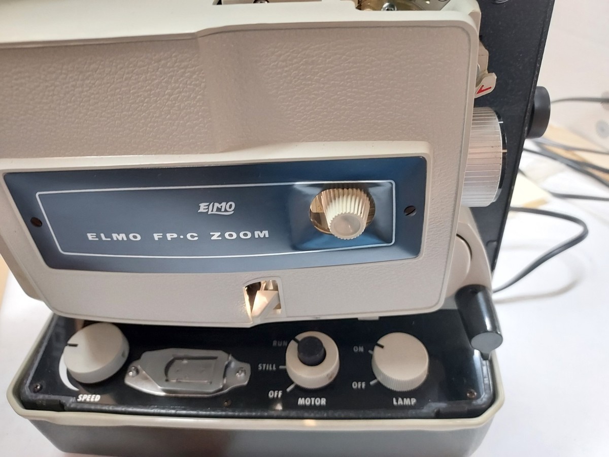Vintage Elmo FP-C 8mm Portable Projector - In Box | eBay