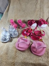BAB Build A Bear Girl Shoes LOT Bundle Skates Heels Sneakers Slippers Collection