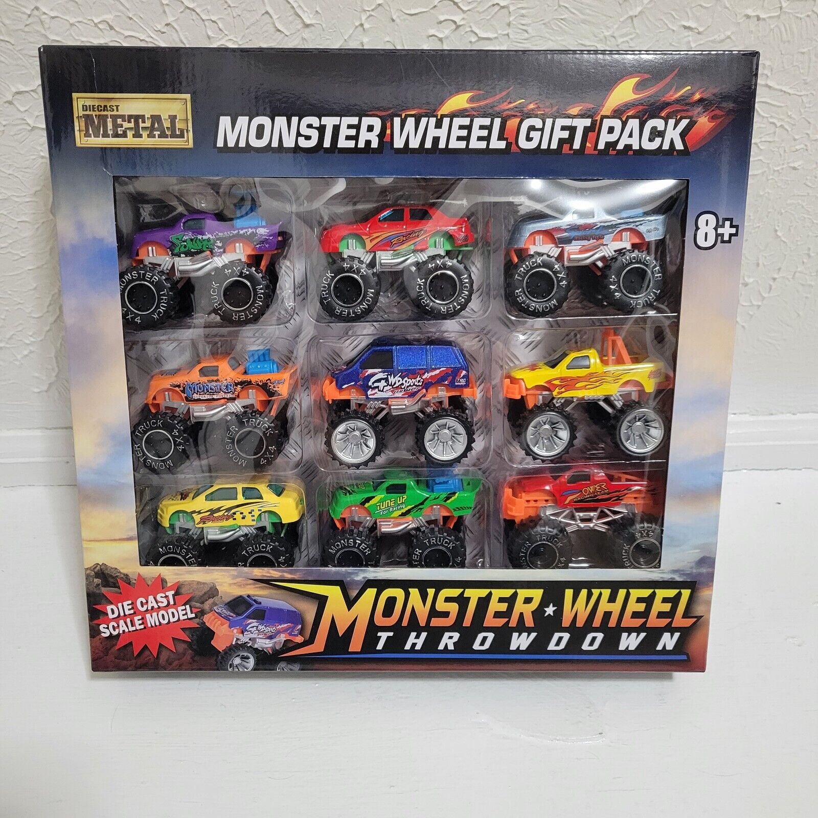 Brand New Exclusive Monster Jam Monster Truck Collection 9 Trucks Total