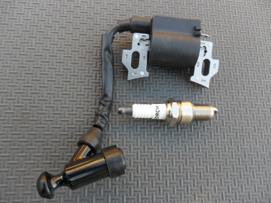 Ignition coil with spark plug fits Sanli and Victa V40 lawn mower eBay