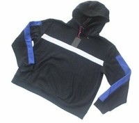 Kapuzenpullover Hoodie Schwarz South Beach Stripe Gr. 54 Neu