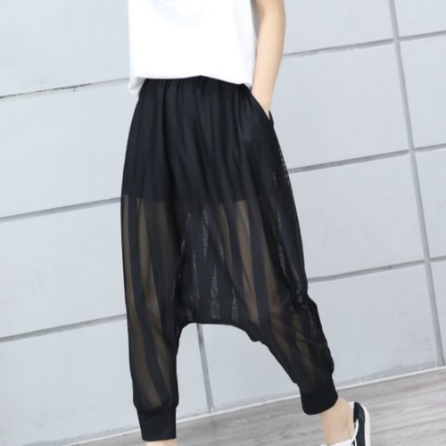 Women's Drop Crotch Harem Pants 