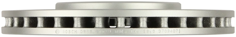 Rotor de freno de disco delantero Bosch QuietCast para Nissan Xterra 2000-2004 Foto 3 de 3