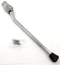 Soma Direct Mount Single Leg Bicycle Kickstand, KSA 18 - Silver