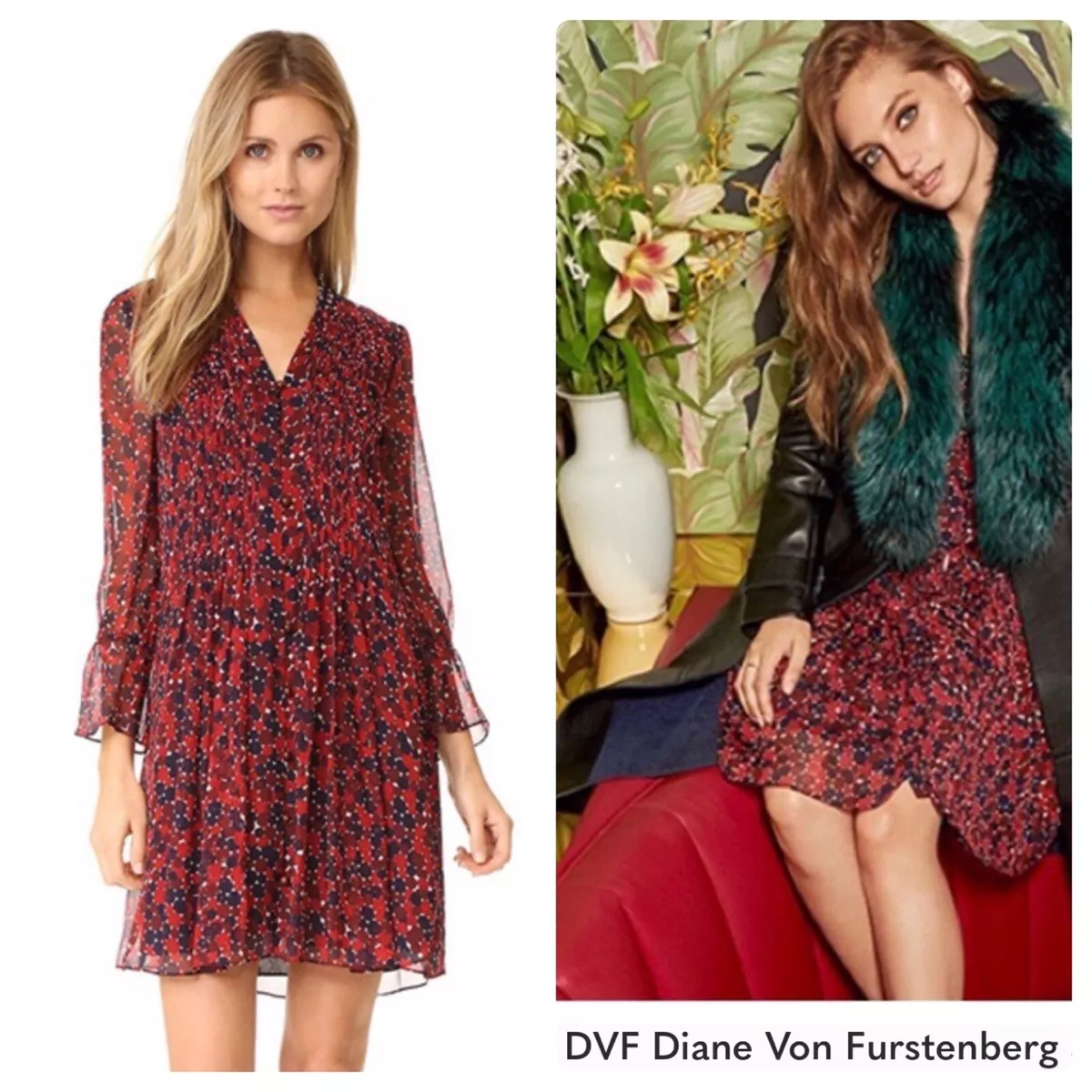 Dvf clearance kourtni dress