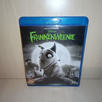 Frankenweenie Blu-ray Disney Tim Burton animation