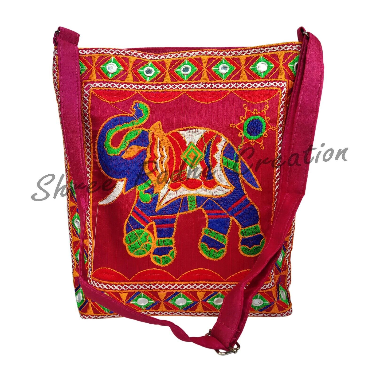 Elephant Cross body bag Tampa Mall Handmade Elegant Wit Embroidered Antique Popular overseas