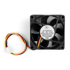 DC Brushless Cooling PC Computer Fan 12V 7025B 70x70x25mm 0.2A 3 Pin Wire US