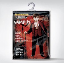 Spooktacular Creations Toddler Boy's Gothic Vampire Costume - Size: 3T