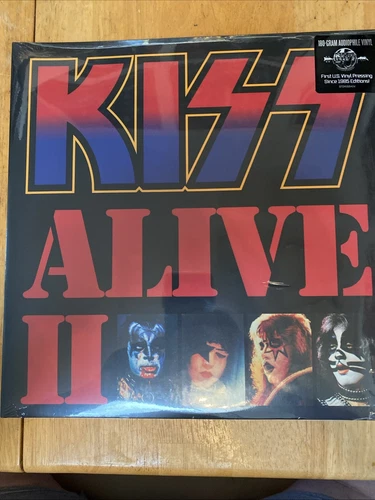 KISS Alive II US Vinyl 2LP Set 2014 Remaster Series Still Sealed