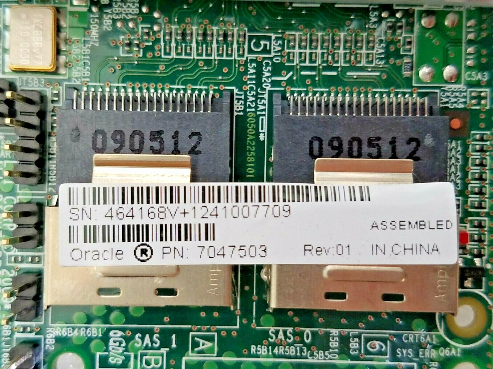 Sun Oracle SAS9261-8i 8-Port SAS 6Gb/s PCIe Raid Controller Card ...