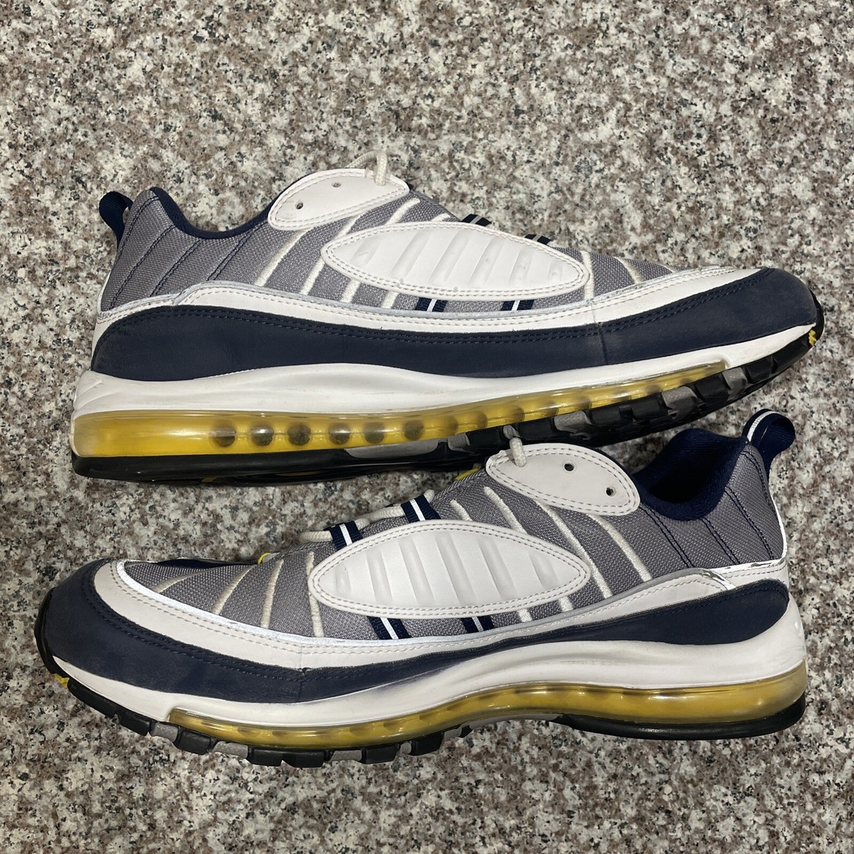 nike air max 98 white tour yellow