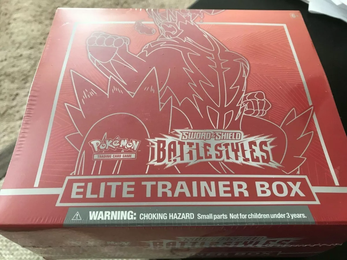 Pokemon TCG: Sword & Shield - Battle Styles Elite Trainer Box - Red