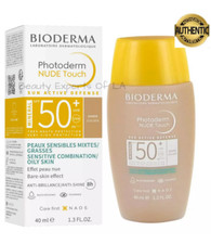 Bioderma Photoderm Nude Touch Golden Tint Mineral Sunscreen SPF50 40ml Exp 09/26